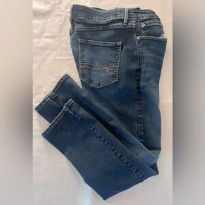 DENIZEN from Levi's Women's Mid-Rise Modern Slim Jeans Size 10 M Blue Denim